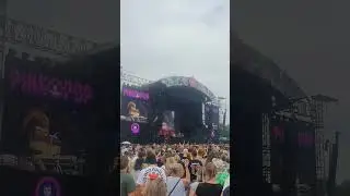Tash Sultana has a large audience at Pinkpop #pinkpop #tashsultana