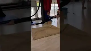 Воздушная акробатика.Настя на кольце ,ее успехи #кольцо#воздушнаяакробатика#спорт