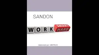 SANDON - WORK SMART (OFFICIAL AUDIO)
