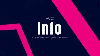 Comparing AWD, RWD and FWD