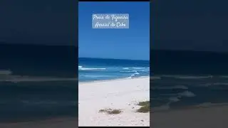 Praia maravilhosa em Figueira Arraial do Cabo.  #youtubeshorts  #myyearonyoutube2023