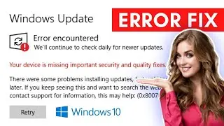 Fix Any WINDOWS UPDATE ERROR on Windows 10/Windows 11 ✅