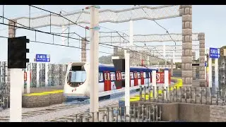 Playing Minecraft Transit Railway + NTE