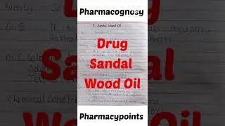 Sandal wood oil , Drug sandal wood oil , all drug , Pharmacognosy , perfumes 👍🏼🙏✍️