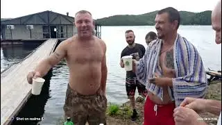 День строителя, море, сапы, баня.