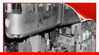 Rocket Express Ride: Vintage Photos Of Us Children'S Department Store Monorails In The 1940S And !