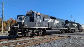 Norfolk Southern Tanker Consist - Railfanning - Hollidaysburg, PA (10/23/24)