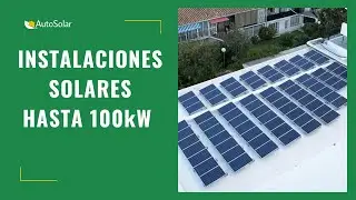 Instalaciones fotovoltaicas 100kW en empresas | Autosolar