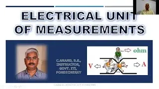 Electrical Unit of Measurements - EMF, Potential Difference, Current, AC & DC supply, Volt, Ampere