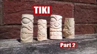 Tiki carving Time lapse ( Part 2 )