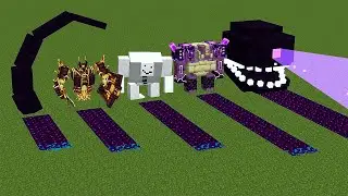 Which of the All Wither Storm Mobs and Mutant Bosses will generate more Sculk?
