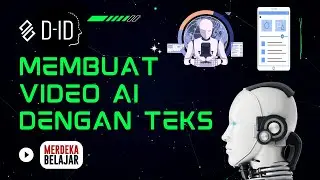 Buat Video Artificial Intelligence AI Sederhana dengan Teks  yang Disediakan