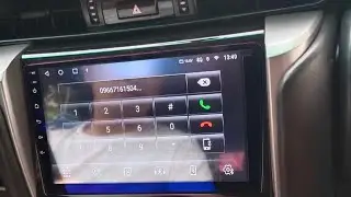 Toyota Fortuner 2020 installed head unit android and camera 360°