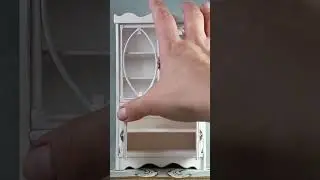 MAKE This MINI Cabinet #DollhouseFurniture #MiniatureFurniture #Miniatures