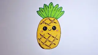 Ananas nasıl çizilir #drawing #howtodraw