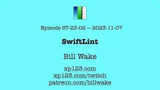 ST 23 02: SwiftLint - SortTables
