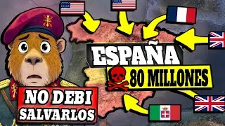 Partida DESASTRE. ESPAÑA salva al EJE en 1945. WW2