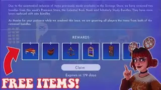 we're ALL getting 6 FREE PREMIUM ITEMS! | disney dreamlight valley