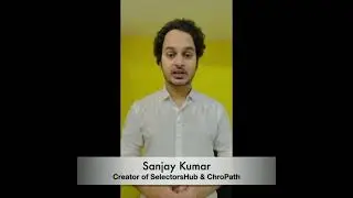 Writing XPath & CSS Selectors, try very first smart editor ‘SelectorsHub’ | Highest rated plugin.