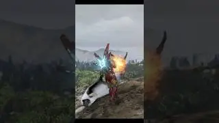 Ironman killed granny 🔥😡#gta5intelugu #gta #bommalu #gtashorts #gtavideo #shinchan #granny