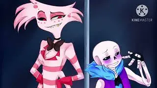 Lust Sans and Angeldust x Listener (requested by gabrielaulloa4680)