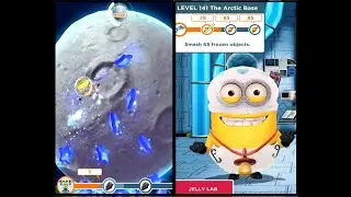 Despicable me - minions rush | 🎄🎄 - Smash 65 frozen objects by using Freezing Gun