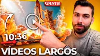 Finally... Create Quality Long Videos (+10 mins) by AI for FREE and WITHOUT Limits