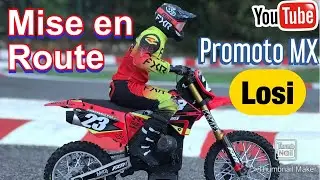 ⚡️LOSI PROMOTO MX REMPLACEMENT LIPO 2S  - MISE EN ROUTE ⚡️RADIO SPEKTRUM en VERSION FRANCAISE