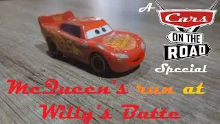McQueen's run at Willy's Butte Stop Motion (A Cars On The Road Special)