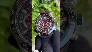 ЛЕГЕНДАРНЫЙ ДИЗАЙН TAG HEUER CARRERA. Автоматический, 45 mm, Сталь и керамика #watch #тюмень