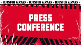 LIVE: Houston Texans Head Coach DeMeco Ryans addresses the media on Sept 2
