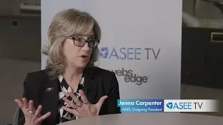 Dr. Jenna Carpenter, ASEE's Outgoing President, Interviewed by ASEE TV