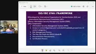 KEY COMPONENTS OF THE ISO/IEC 27001 FRAMEWORK