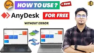 How to use Anydesk Remote Desktop Application for FREE ✅ [ PART-2 ] 😍