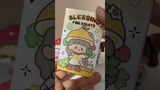 Blindbox Unboxing Molinta Blessing for Fruits 🍋 #blindbox #molinta #zzton #shorts