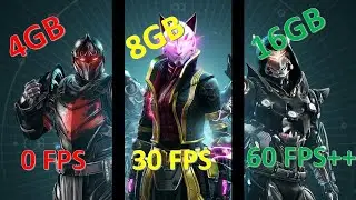 Fortnite 4GB vs 8GB vs 16GB de RAM  *¿FUNCIONARA?*