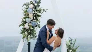 We Gifted One Couple's Dream Mountaintop Wedding - I Do at Blue