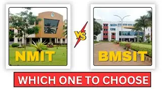 NMIT VS BMSITM| Pros & cons | COMEDK| KCET| Placement | Fees| Best Private engineering college 2024