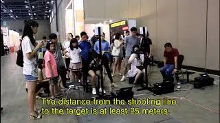 2018 Korea Science Creative Festival_Introducing and demonstrating laser shooting training system