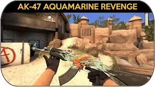 AK-47 | Aquamarine Revenge Gameplay - CS:GO