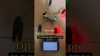 Unlocking DJI MINI 4 pro to fly 500m altitude😱