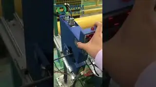 Laser Diameter Measurement For Wire Rod #steelindustry #steelwire #wirerod