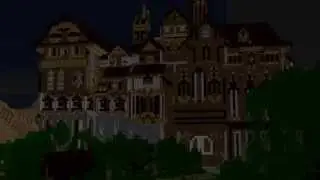 Cinema 4D: Herobrine Mansion (Minecraft Template)