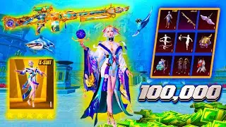 100,000 UC New Galadria X Suit Crate Opening | Maxing New X-suit 🔥 And MG3 Max 😍 PUBG MOBILE PUBGM
