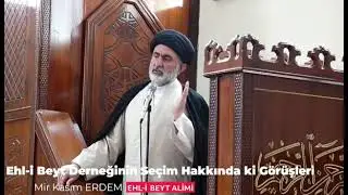 "Emrolunduğu gibi dosdoğru ol" Uyarısına Yakışan Tavır| Ehl-i Beyt Alimi Mir Kasım Erdem