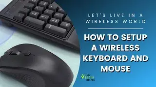 Virfour PC394 Wireless Keyboard and Mouse Setup and Review