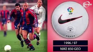 La Liga Balls 1996-2018
