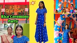 Rice Ceremony || Sari_Plan_Barbad_ho_gaye🙁 || Teekhi Jalebi #vlog #vlogs