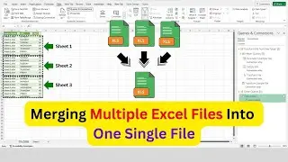 Merging Multiple Excel Files Into One Single File #exceltutorial | #excel | #exceltutorials