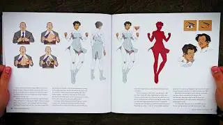 The Art of INVINCIBLE Season 2 - Flip Through, Relaxing, Page Turning
